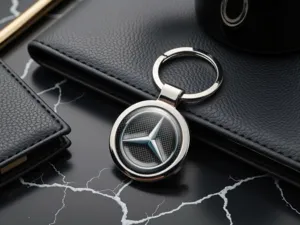 Mercedes Clé Porte-clés Construction Métal Universel R